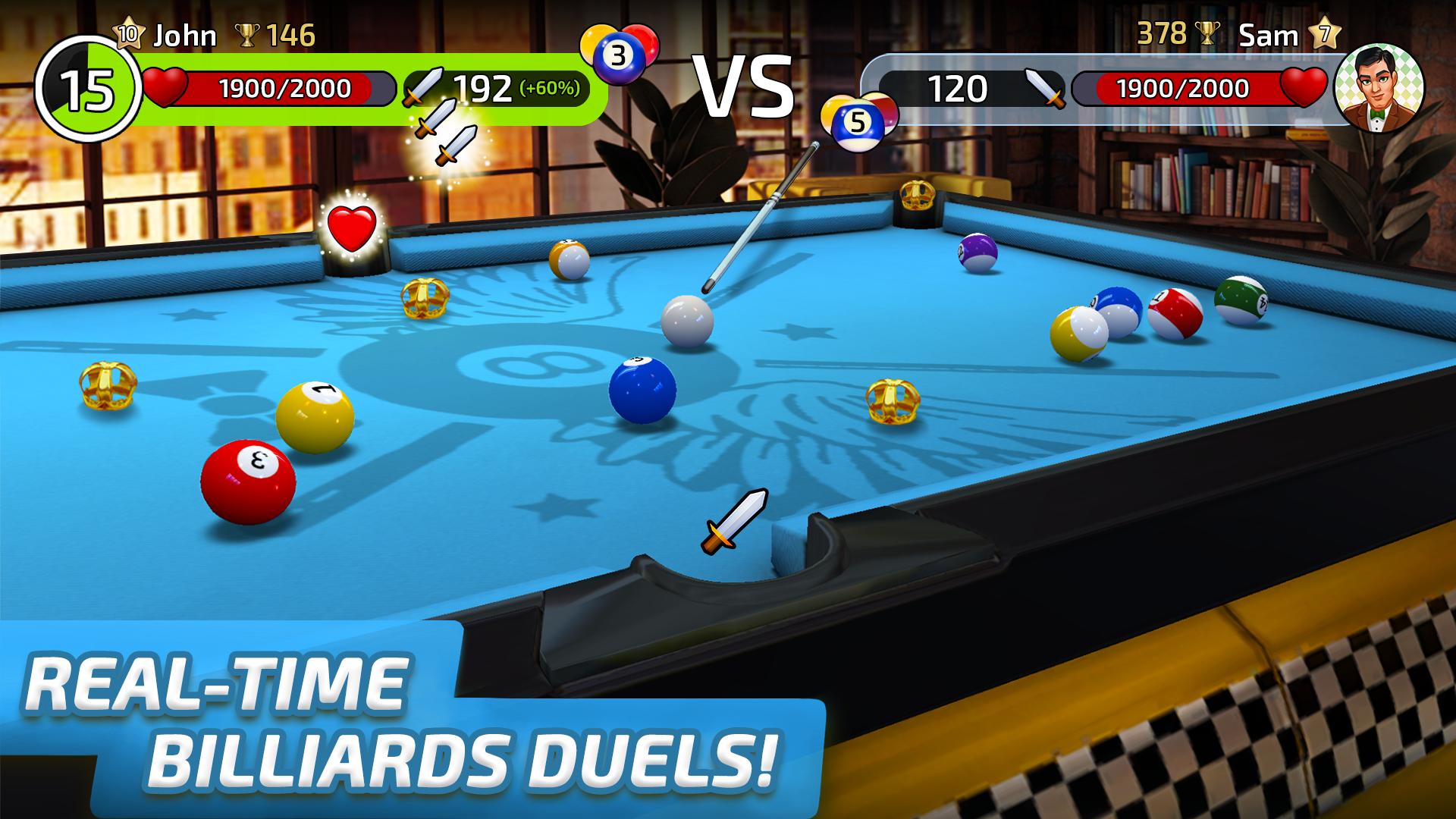 Pool Clash 8 ball game 1.6.0 Screenshot 1