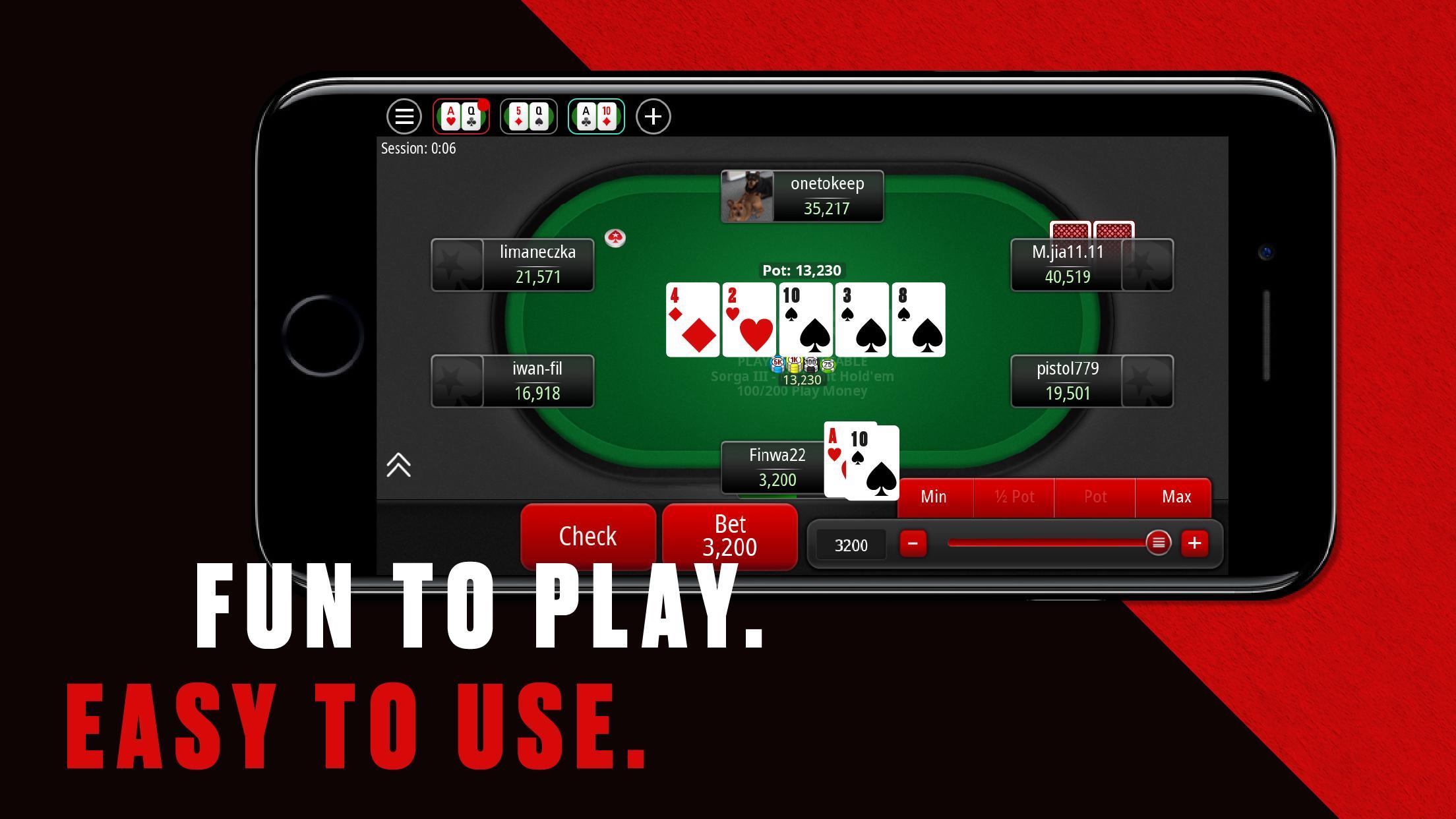 PokerStars: Free Poker Games with Texas Holdem 1.125.0 Screenshot 2
