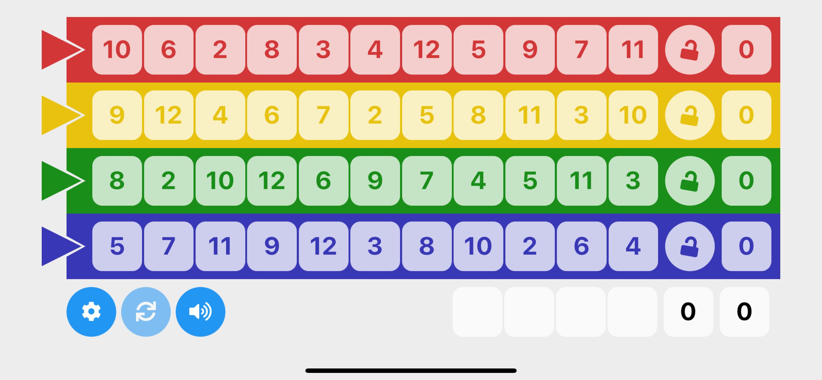 Qwixx Sheet 1.3.4 Screenshot 3