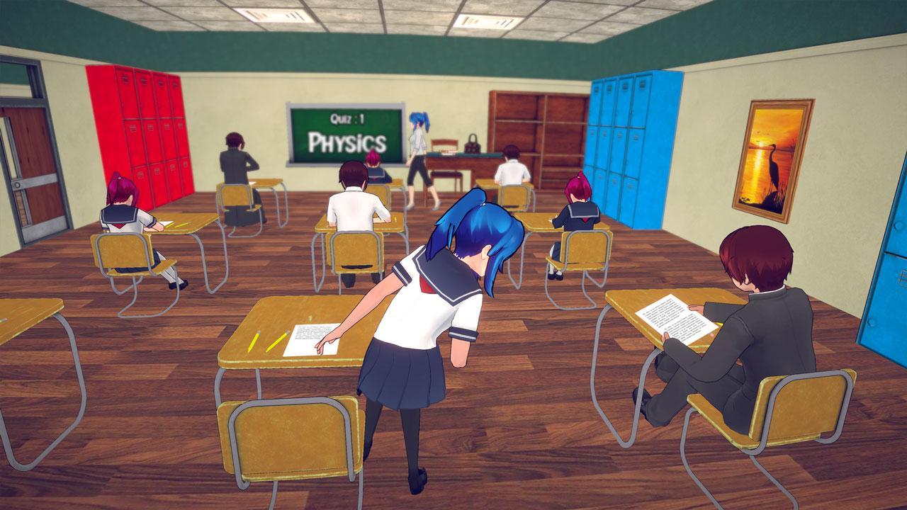 Anime High School Girls- Yandere Life Simulator 3D 1.0.7 Screenshot 13