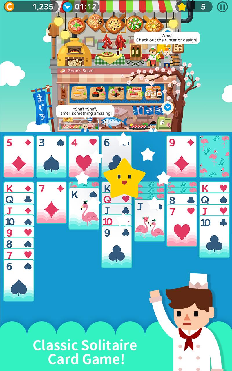 Solitaire : Cooking Tower 1.3.8 Screenshot 1