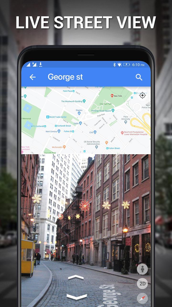 Street View - Earth Map Live, GPS & Satellite Map 1.0.9 Screenshot 17