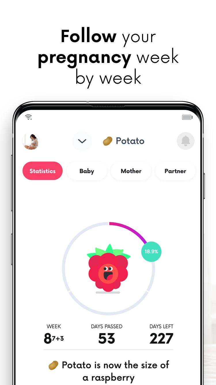 Preggers Pregnant & Baby app 1.48.5 Screenshot 1
