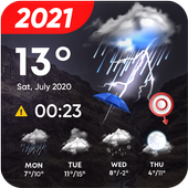 Live weather & Forecast days & Radar show app icon