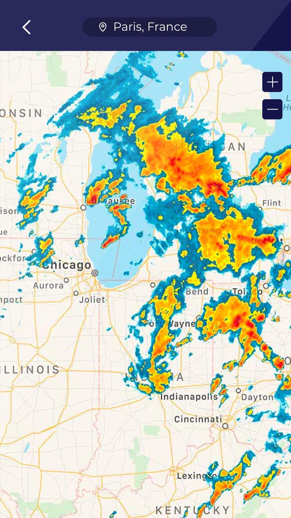 Live weather & Forecast days & Radar show 8.0.0 Screenshot 4