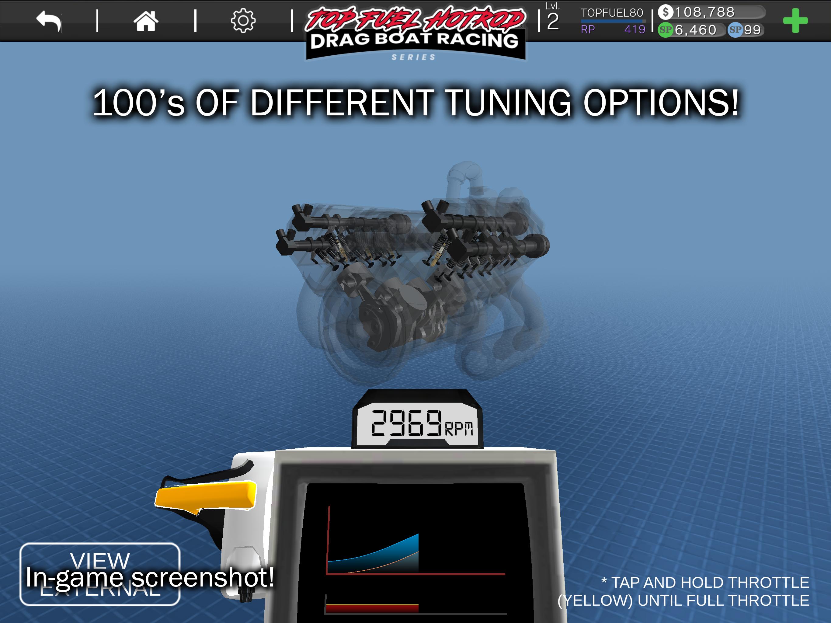 Top Fuel Hot Rod - Drag Boat Speed Racing Game 1.16 Screenshot 16