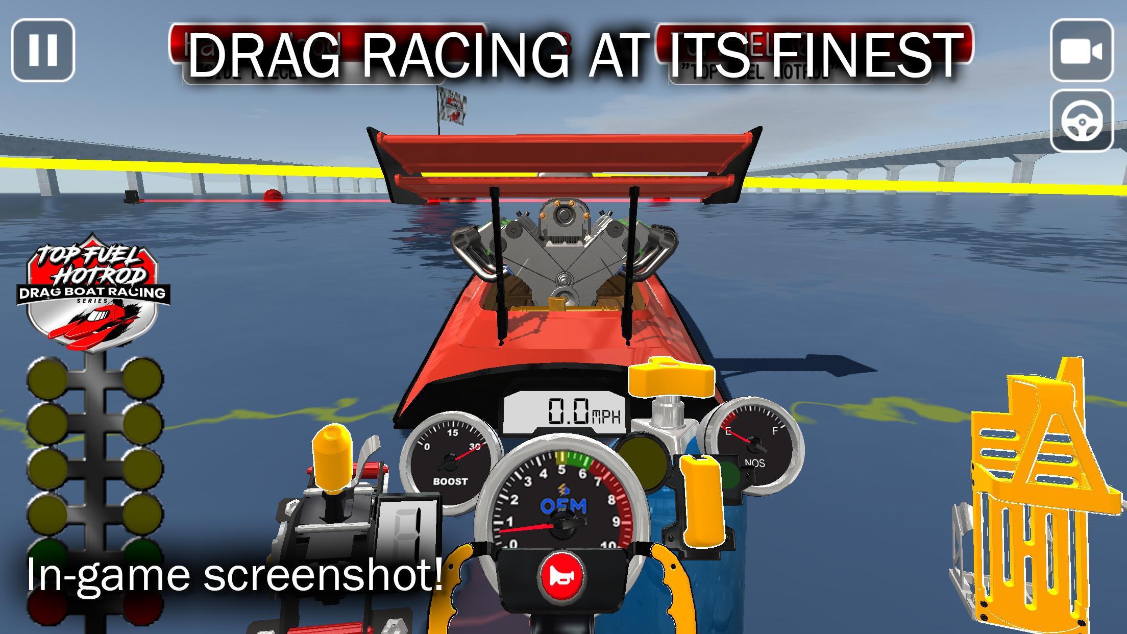 Top Fuel Hot Rod - Drag Boat Speed Racing Game 1.16 Screenshot 3