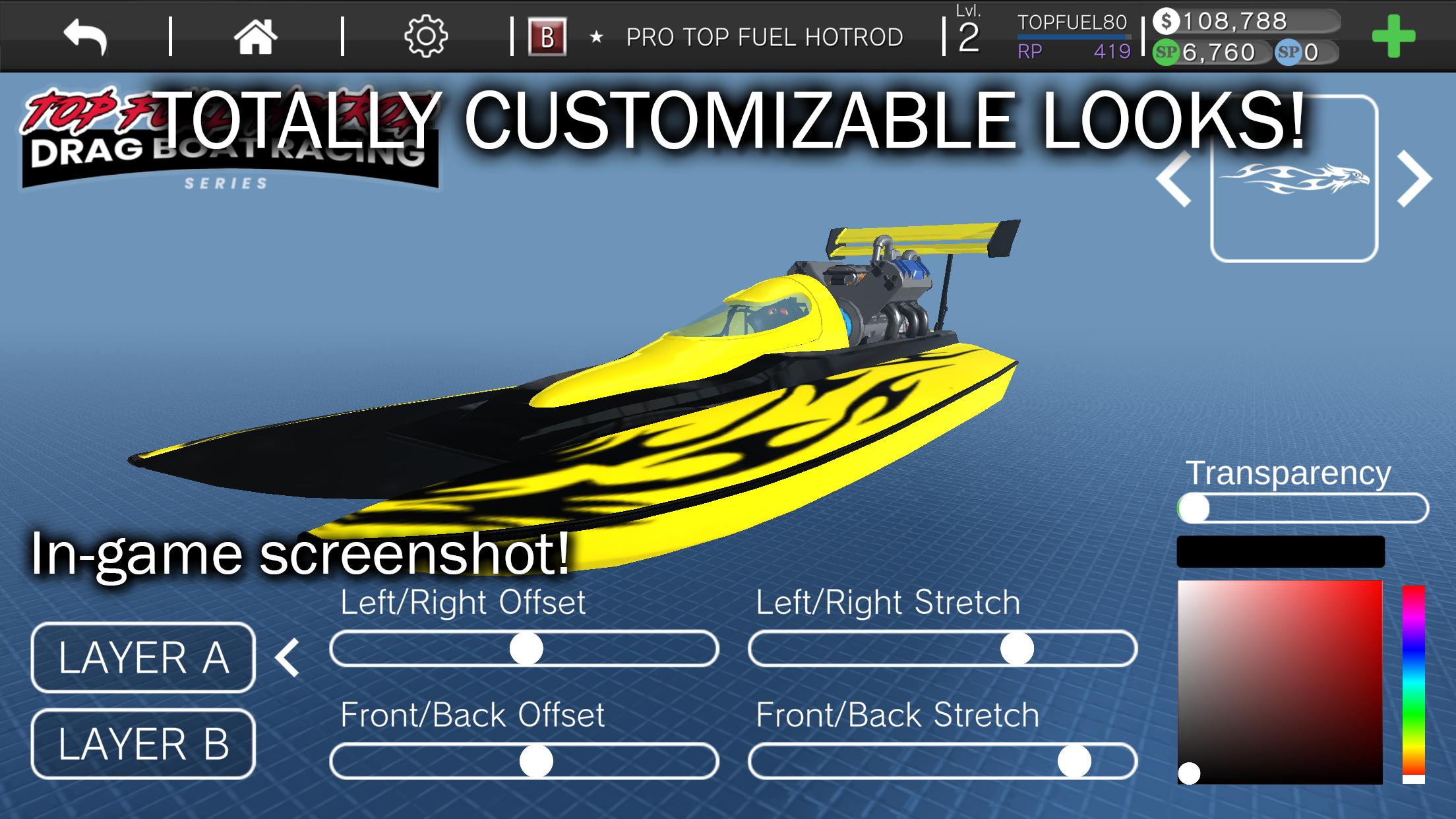 Top Fuel Hot Rod - Drag Boat Speed Racing Game 1.16 Screenshot 4