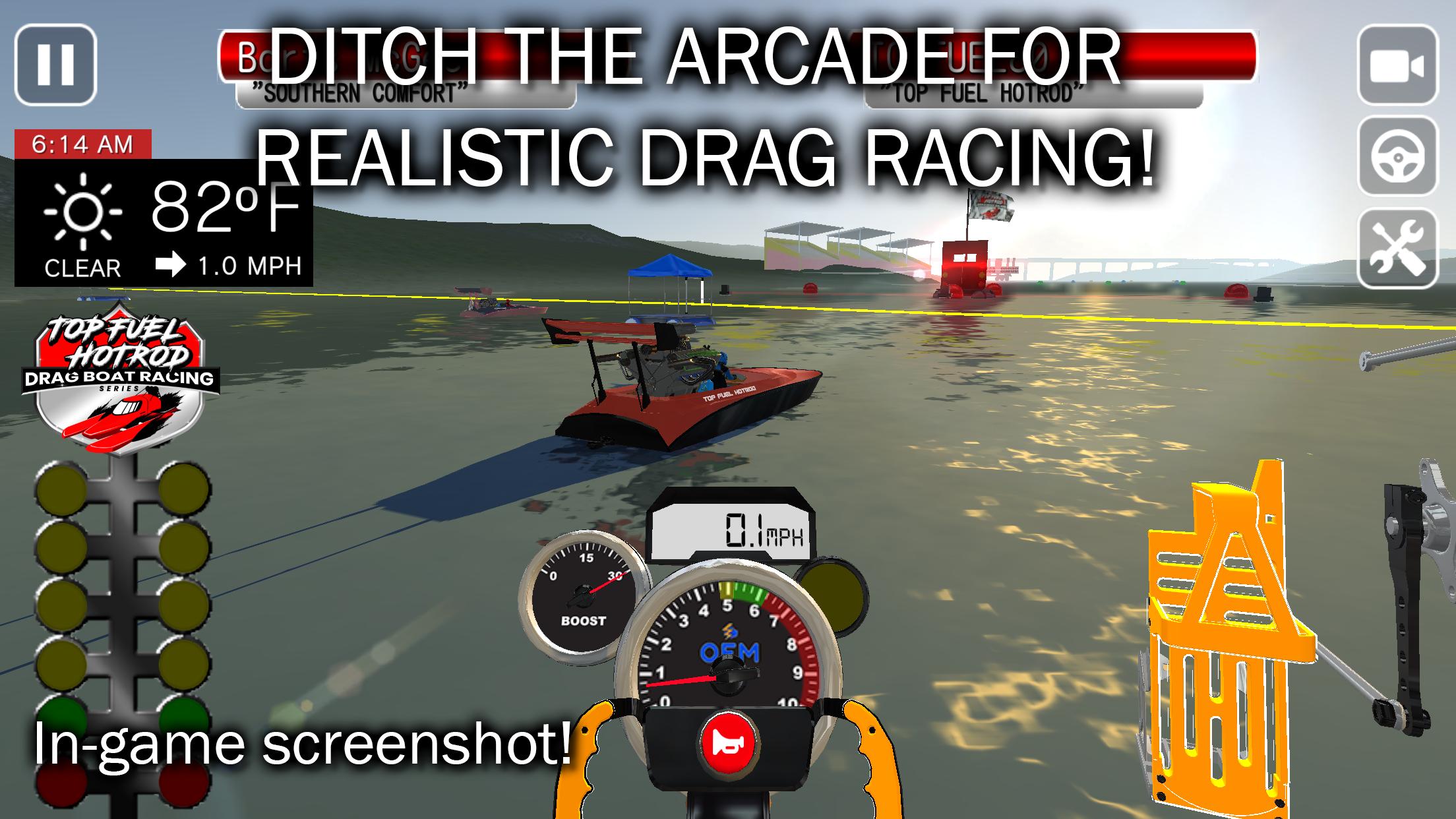 Top Fuel Hot Rod - Drag Boat Speed Racing Game 1.16 Screenshot 5