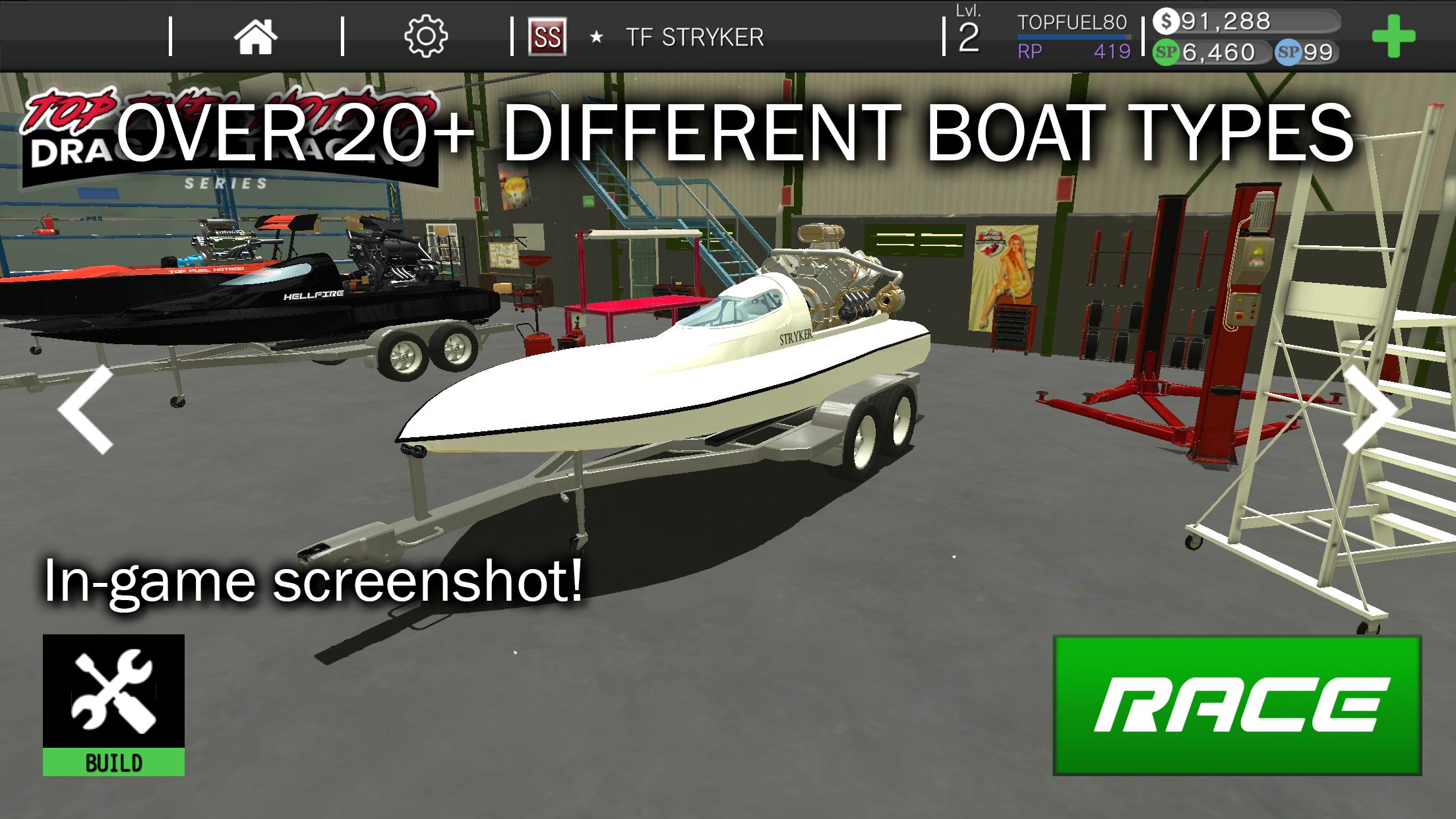 Top Fuel Hot Rod - Drag Boat Speed Racing Game 1.16 Screenshot 6