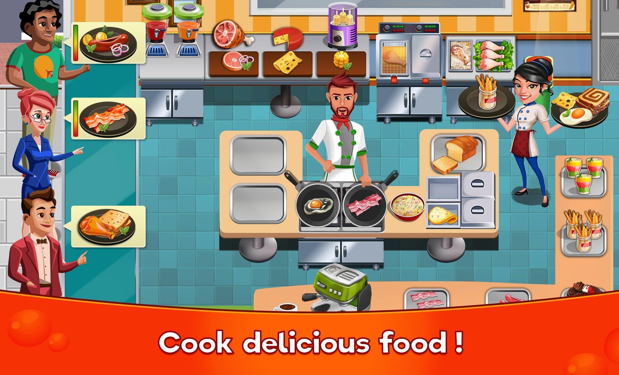 Cooking Cafe Restaurant Girls - Best Cooking Game 2.0.3 Screenshot 12