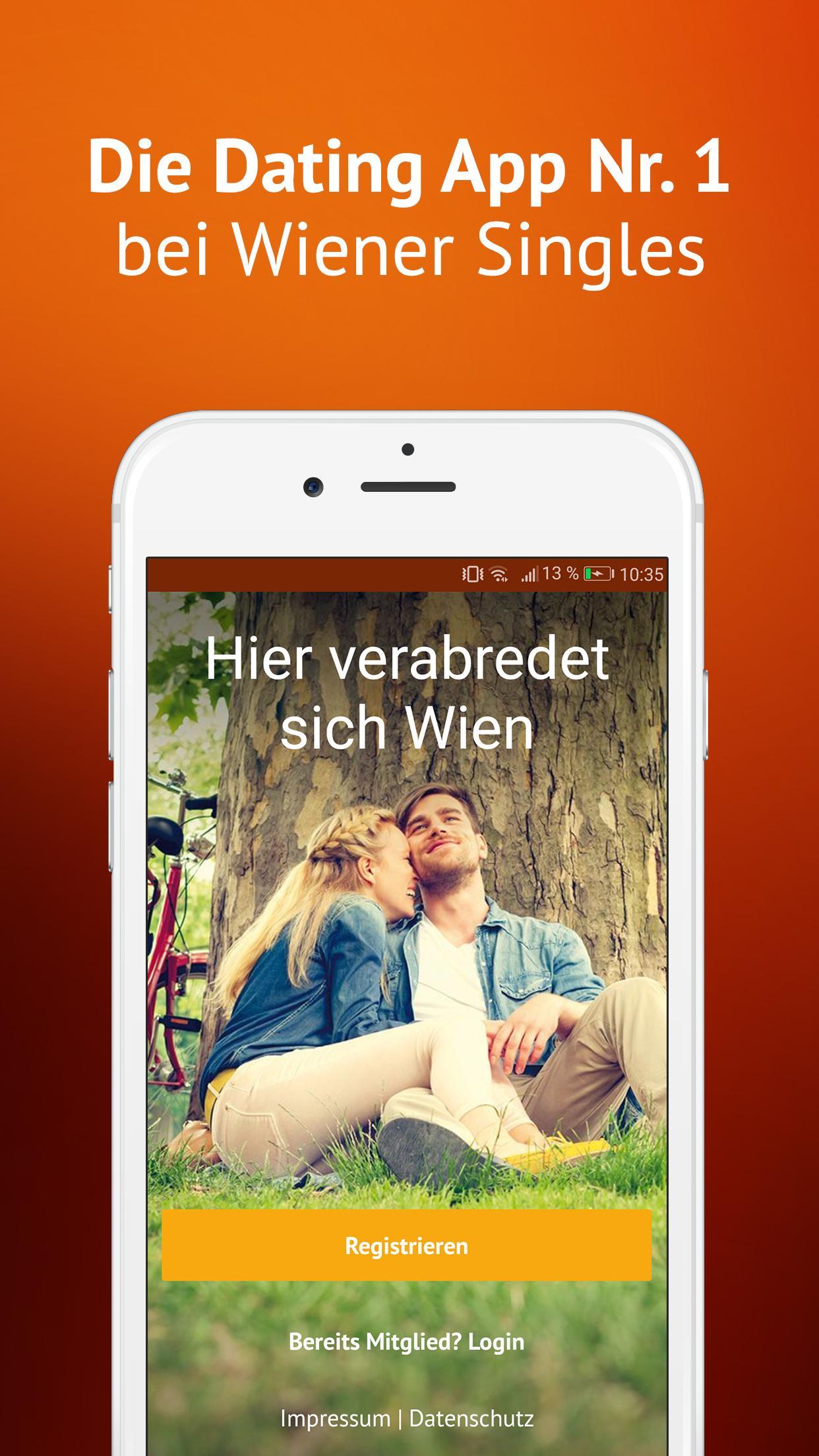 Wiener Singles Die Dating App für echte Liebe 1.4.1 Screenshot 1