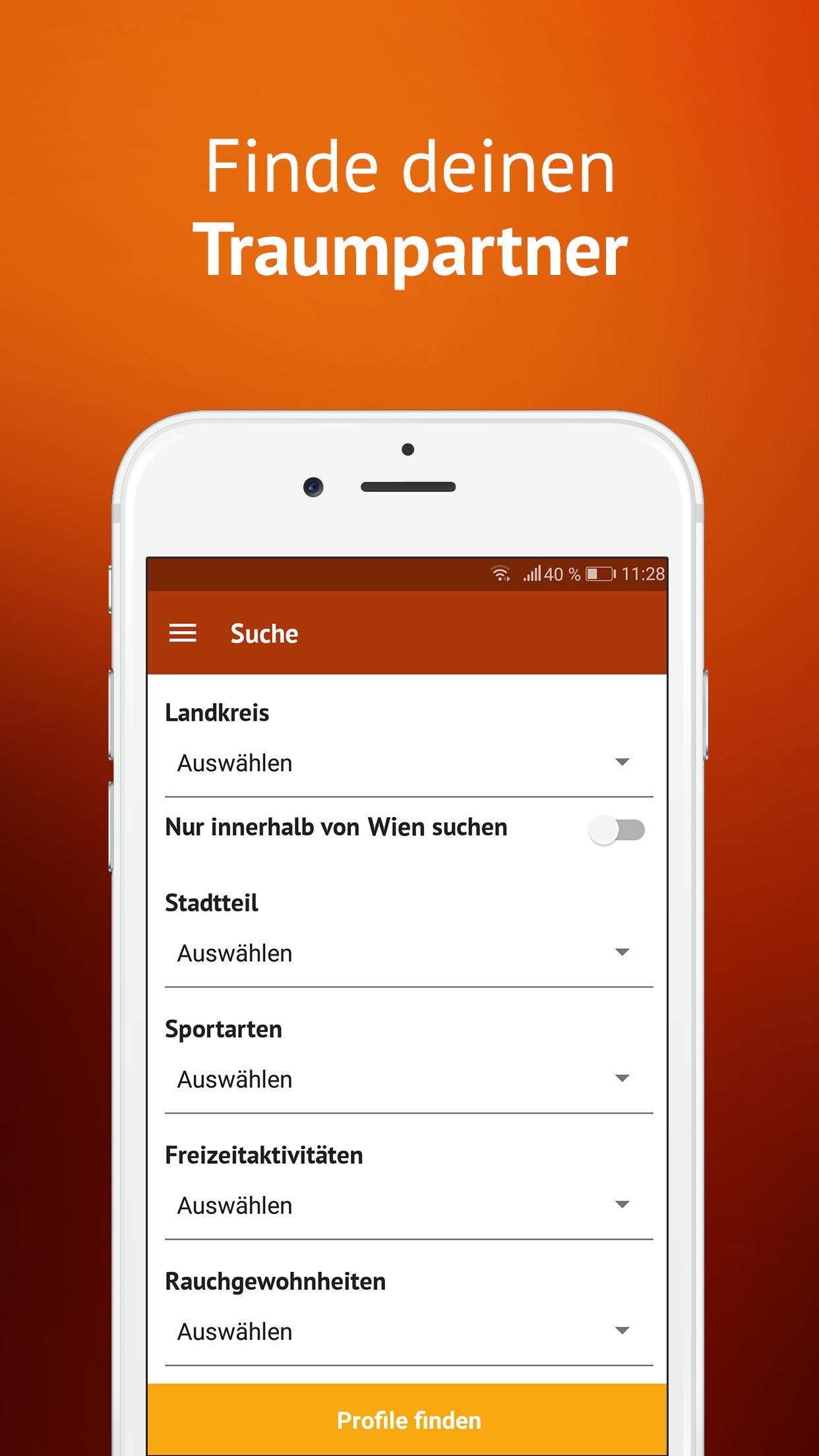 Wiener Singles Die Dating App für echte Liebe 1.4.1 Screenshot 4