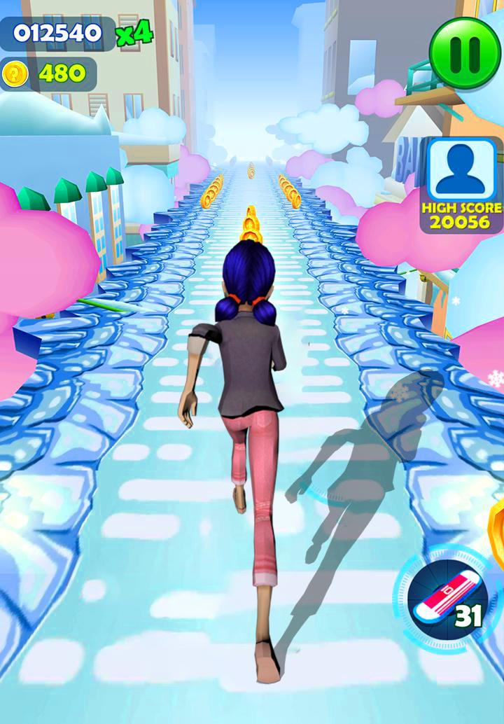 subway Lady Bug Runner Jungle Adventure Dash 3D 7.1 Screenshot 2