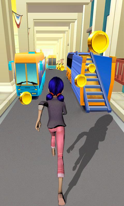subway Lady Bug Runner Jungle Adventure Dash 3D 7.1 Screenshot 3