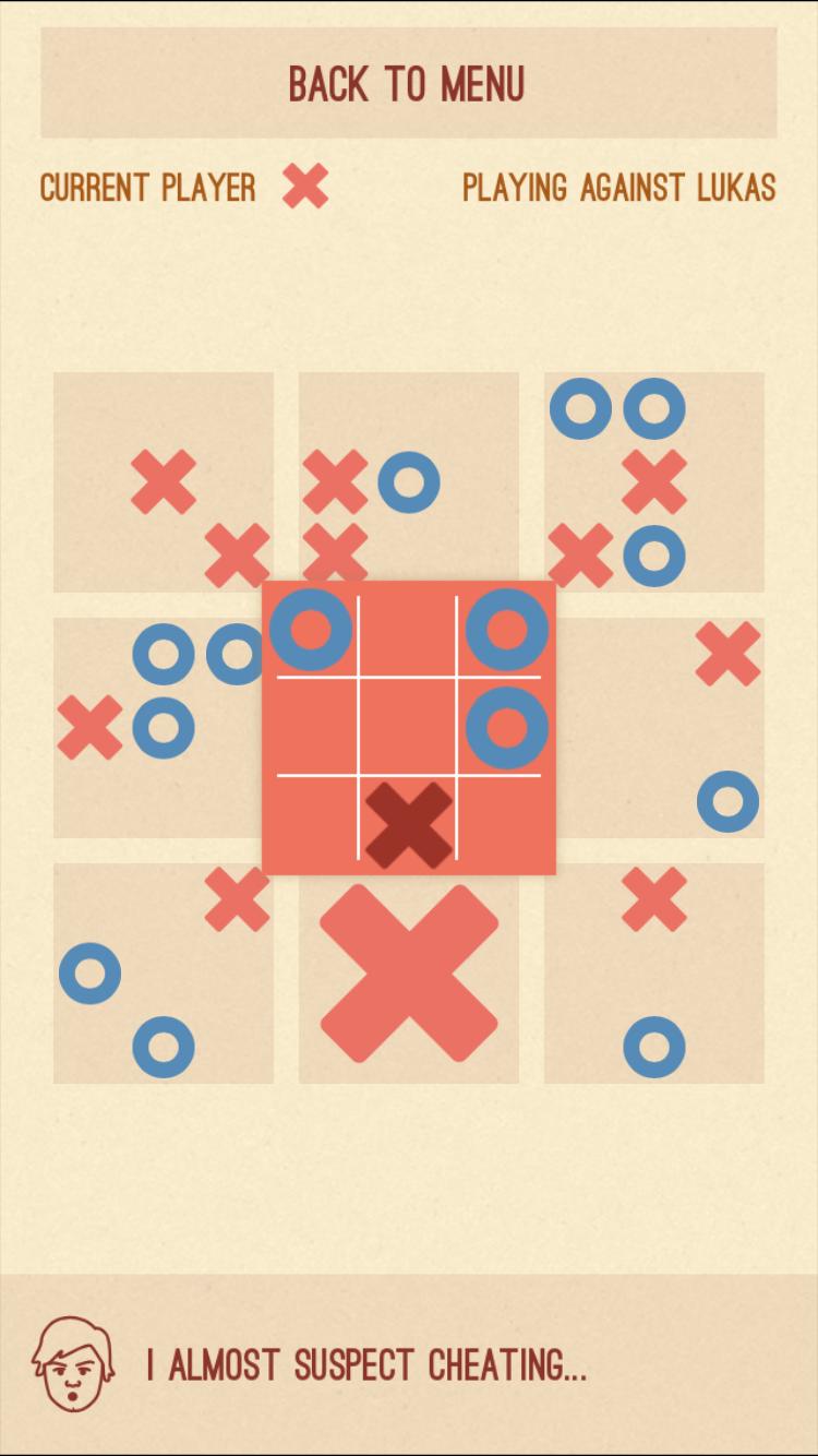 Frac-Tac-Toe 1.0.1 Screenshot 1