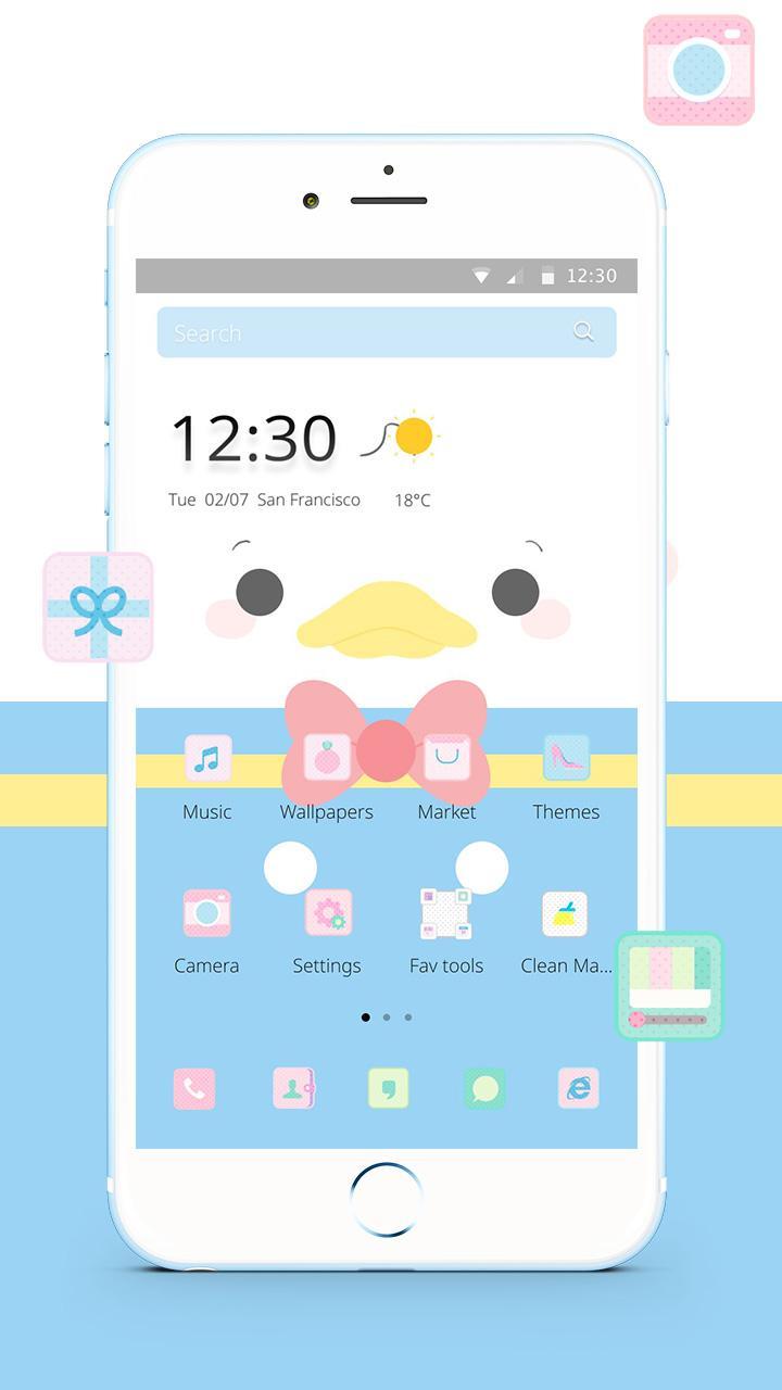 Adorable Duck Face Emoji Theme 1.1.4 Screenshot 10