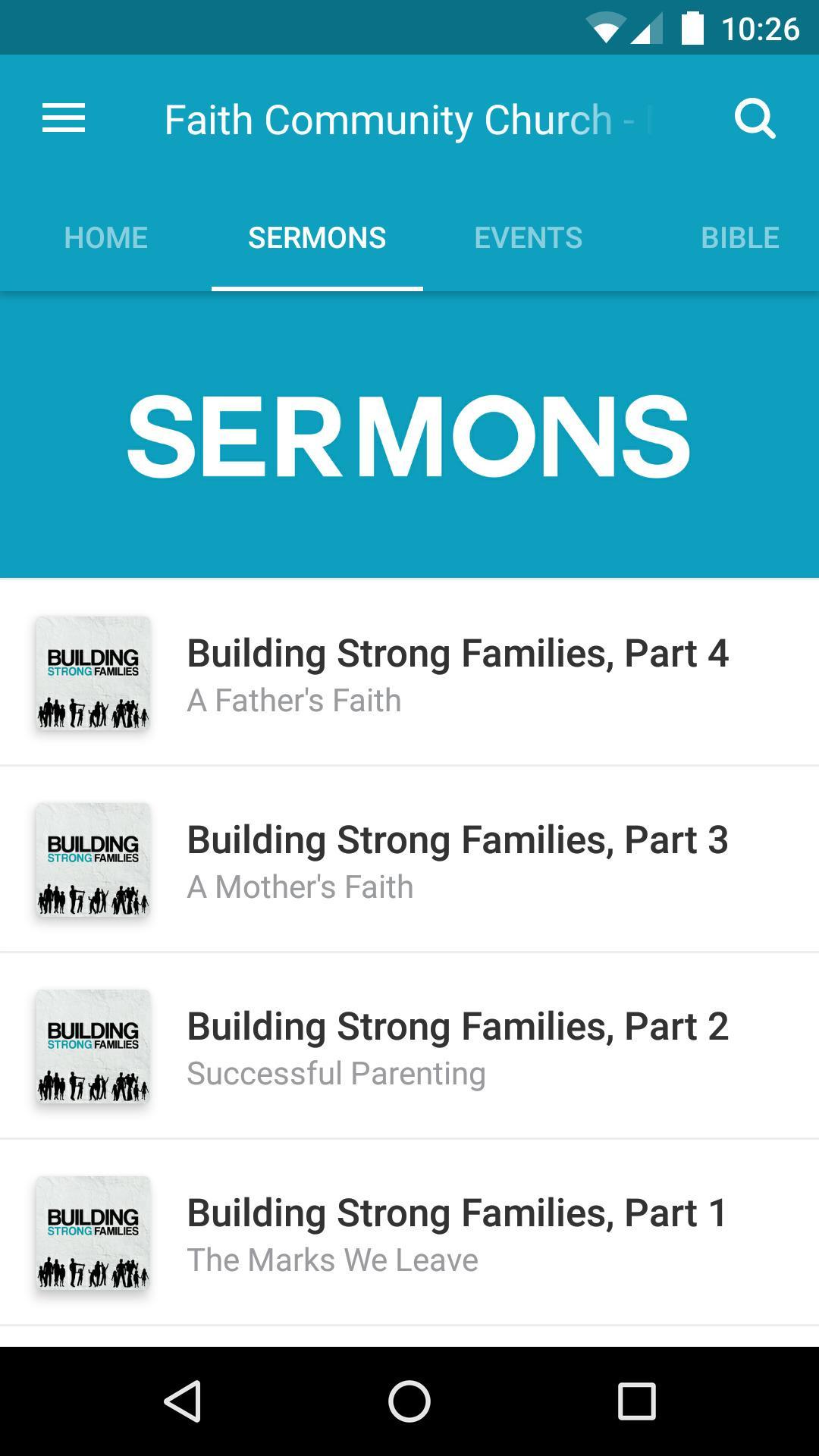 Faith Community Church - NY 5.12.0 Screenshot 2