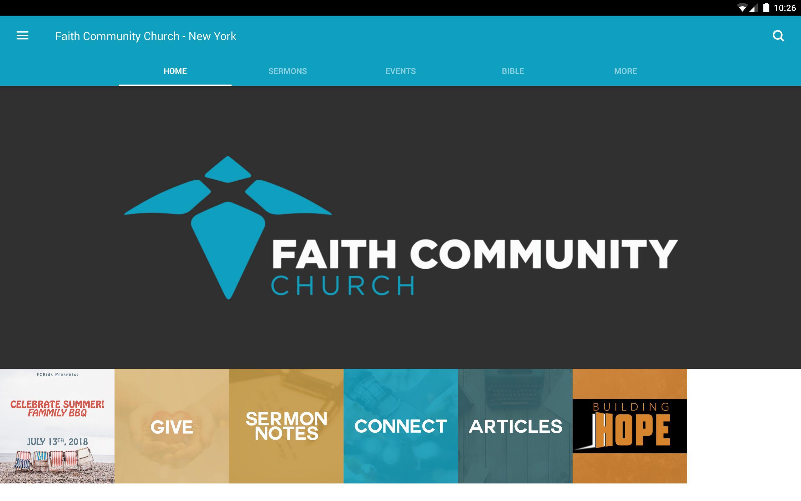 Faith Community Church - NY 5.12.0 Screenshot 4