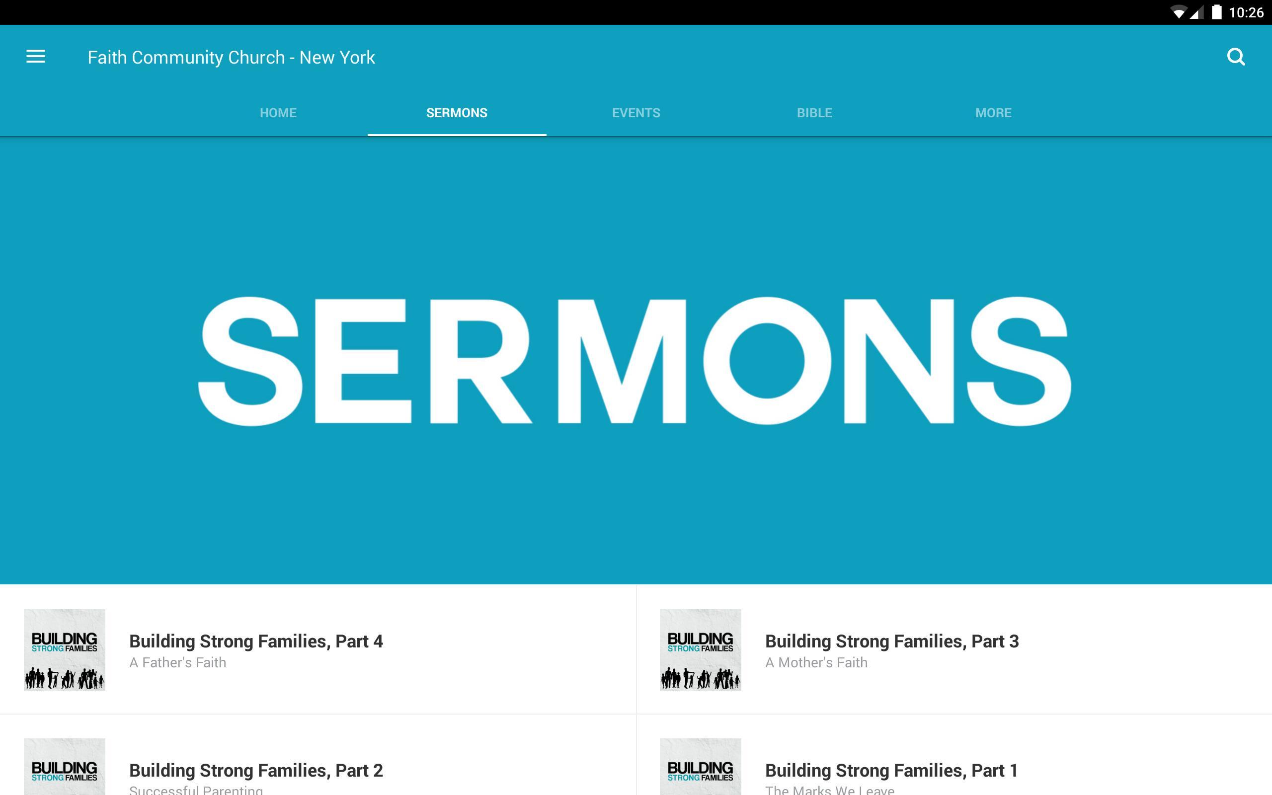 Faith Community Church - NY 5.12.0 Screenshot 5