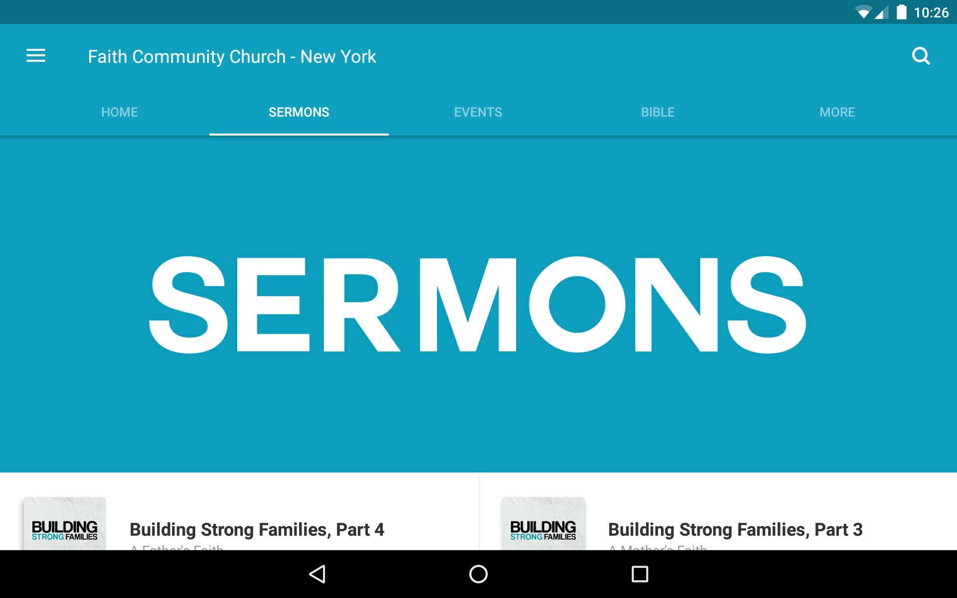 Faith Community Church - NY 5.12.0 Screenshot 8