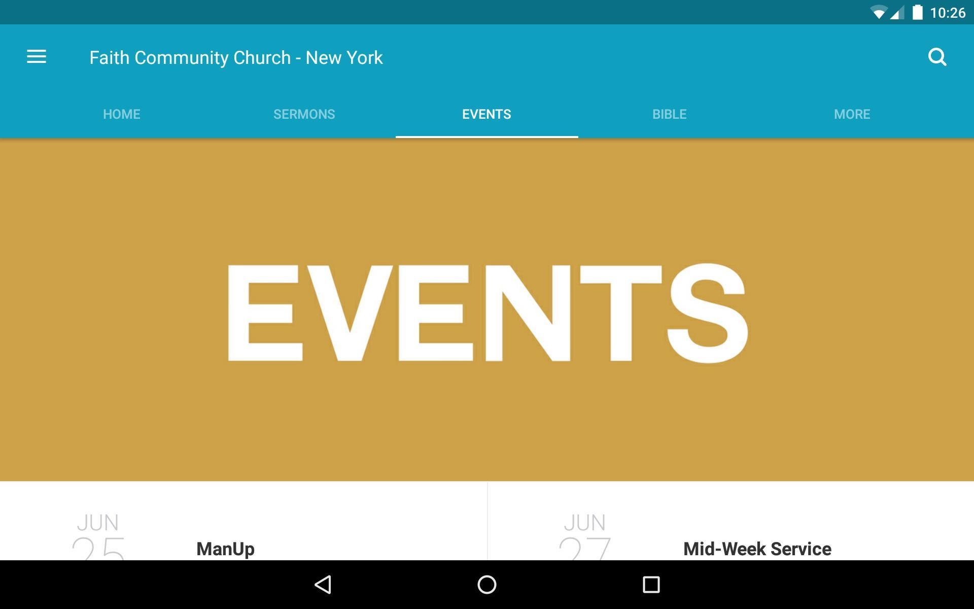 Faith Community Church - NY 5.12.0 Screenshot 9