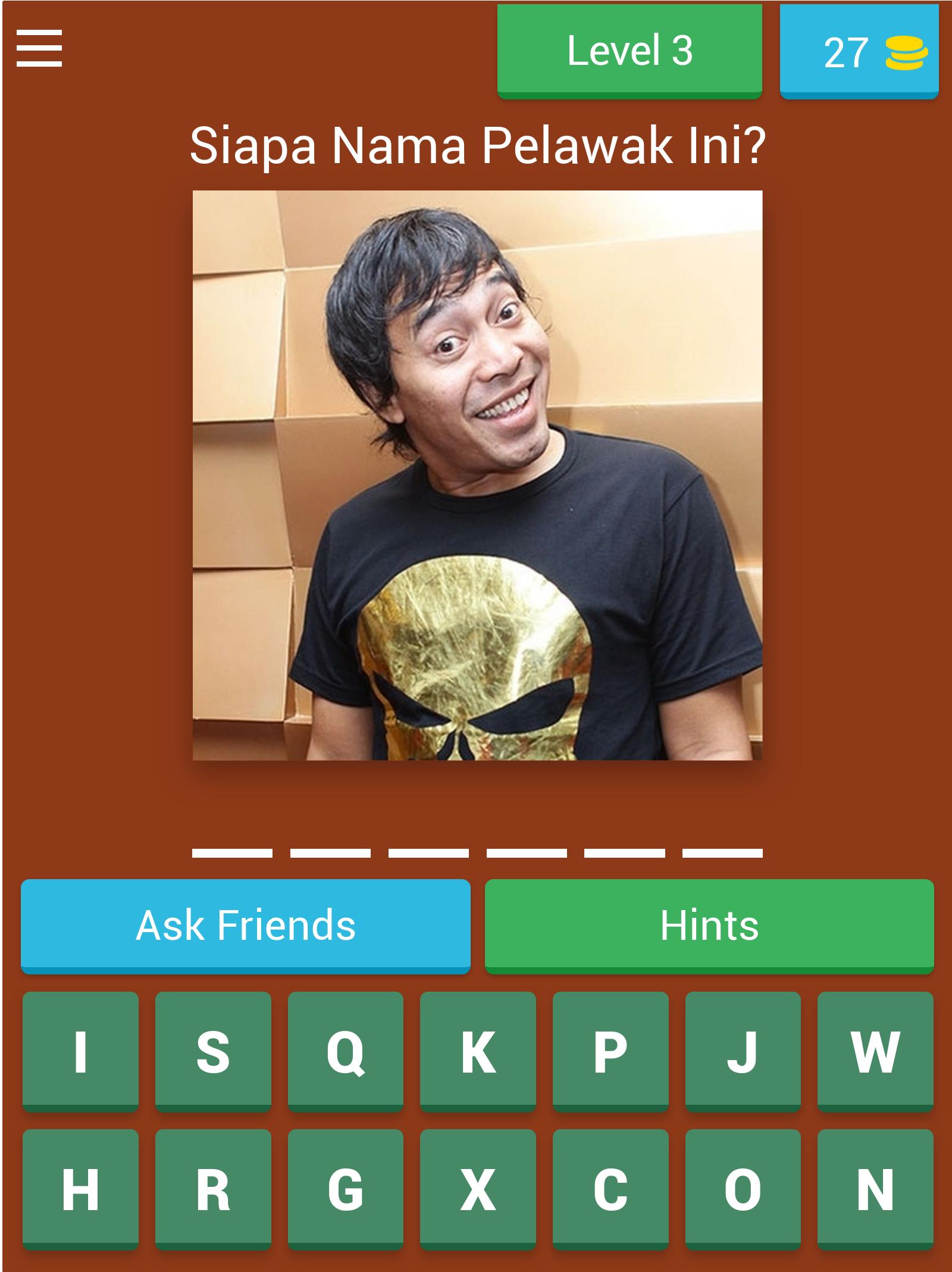 Tebak Pelawak Indonesia 8.2.3z Screenshot 10