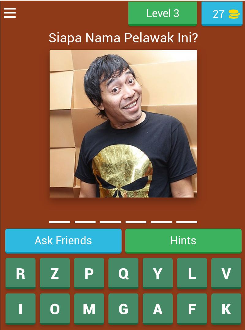 Tebak Pelawak Indonesia 8.2.3z Screenshot 16