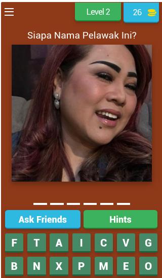 Tebak Pelawak Indonesia 8.2.3z Screenshot 3