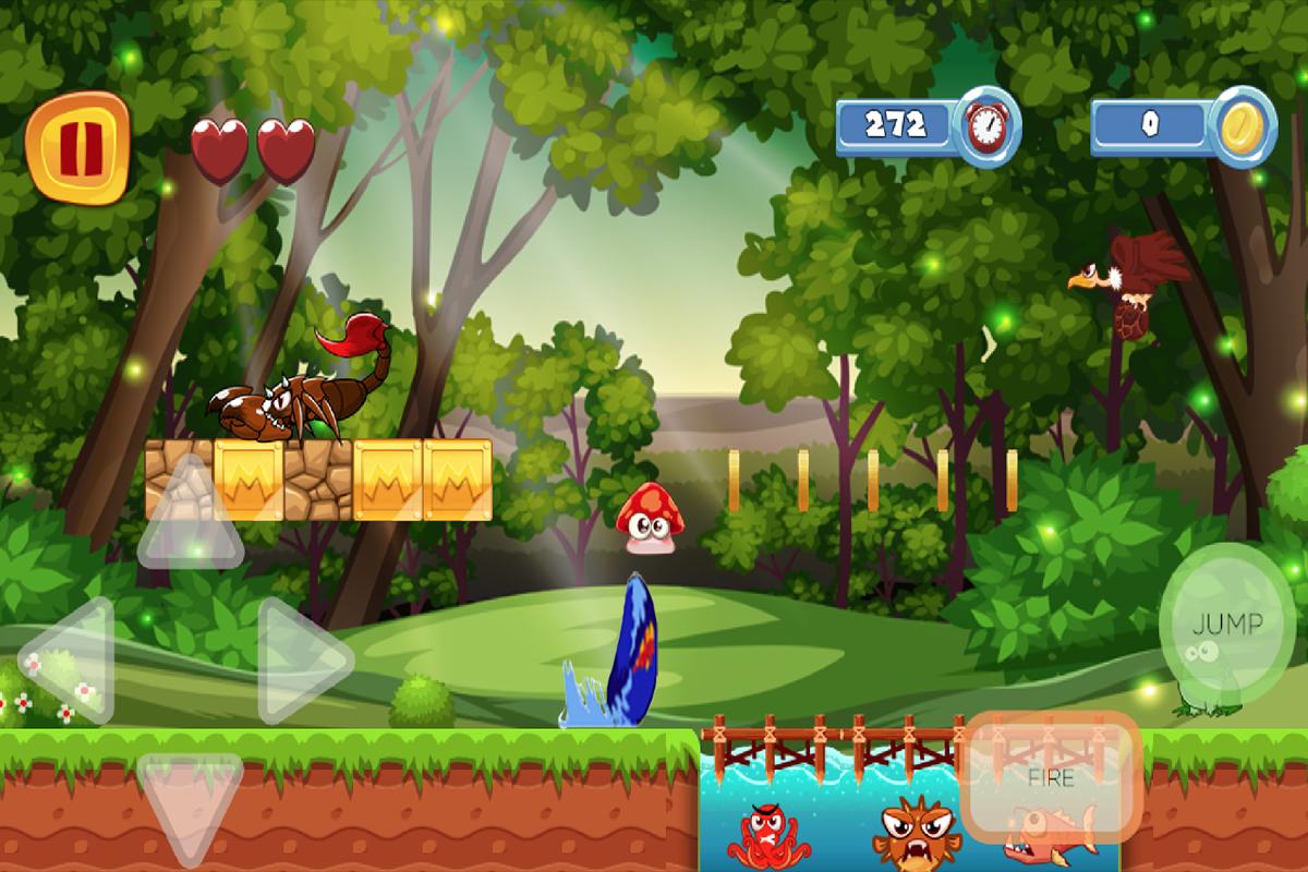 super jungle hedgehog run - adventure game 1.5 Screenshot 3