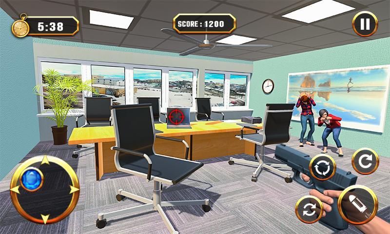 Destroy Office: Stress Buster FPS Shooting Game 1.0.6 Screenshot 3