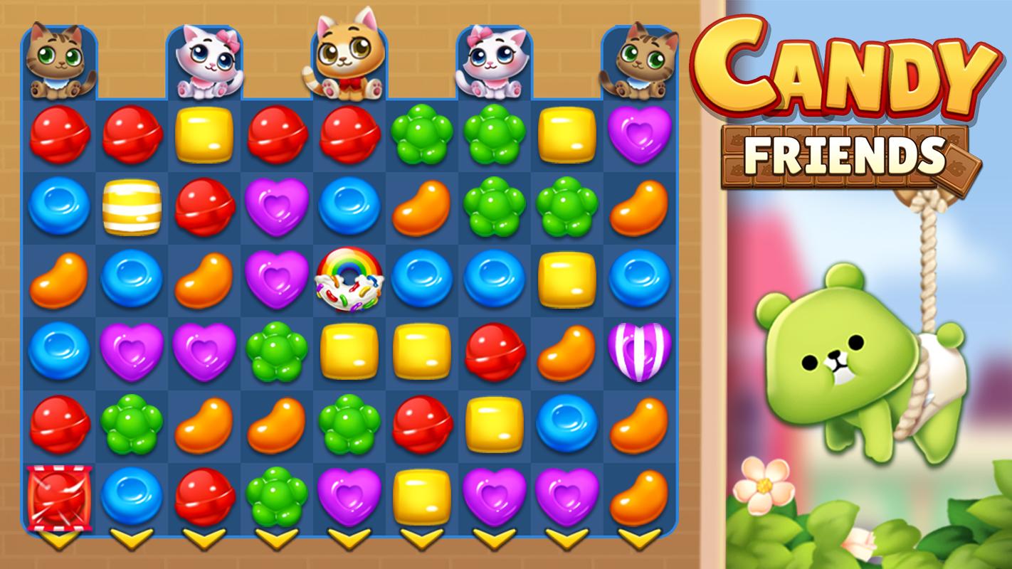Candy Friends® : Match 3 Puzzle 1.1.4 Screenshot 1