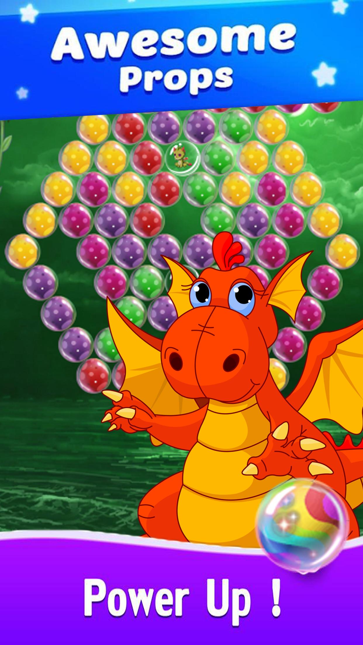 Primitive Bubble Shooter Dragon Pop 1.3 Screenshot 2