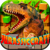 JurassicCraft Free Block Build & Survival Craft app icon