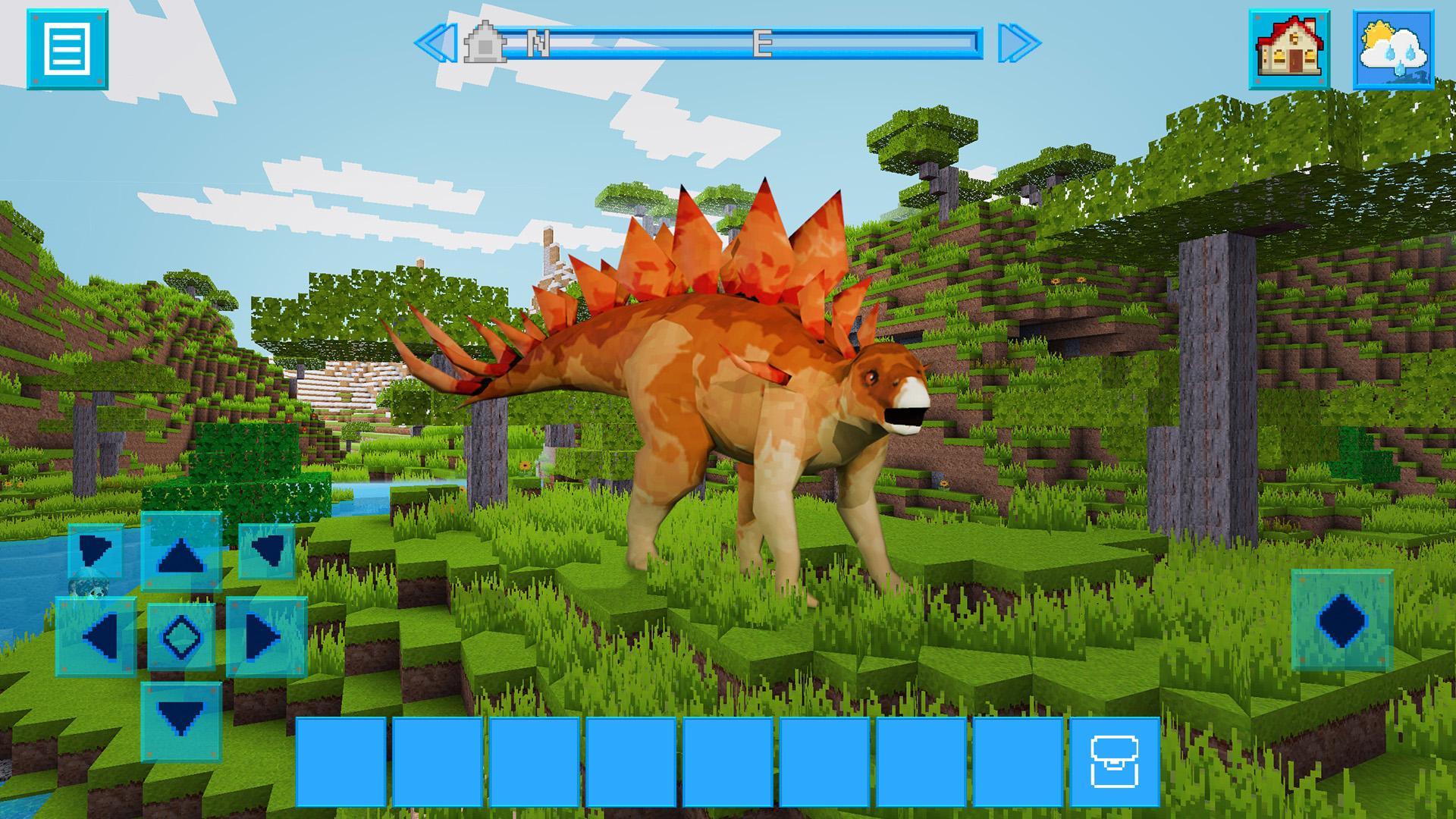 JurassicCraft Free Block Build & Survival Craft 5.0.5 Screenshot 10