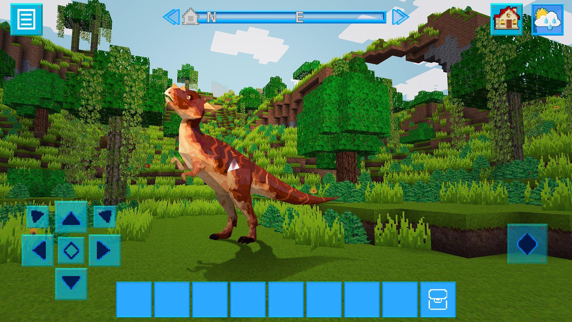 JurassicCraft Free Block Build & Survival Craft 5.0.5 Screenshot 14