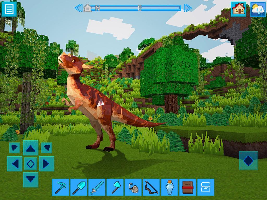JurassicCraft Free Block Build & Survival Craft 5.0.5 Screenshot 22