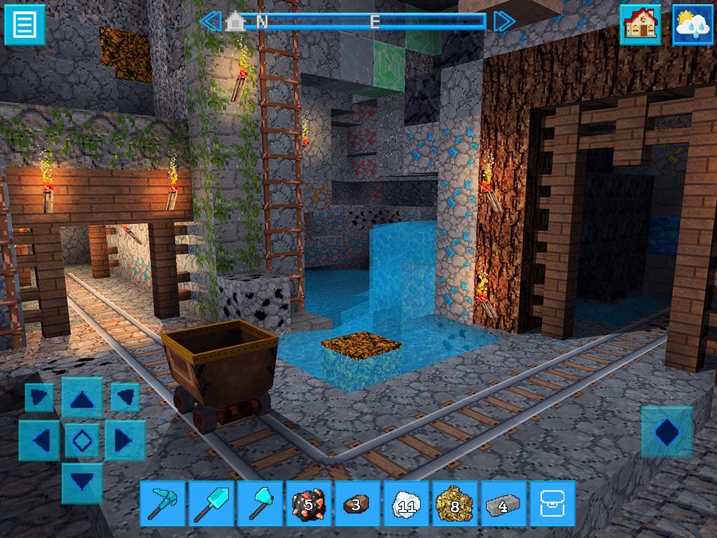 JurassicCraft Free Block Build & Survival Craft 5.0.5 Screenshot 3