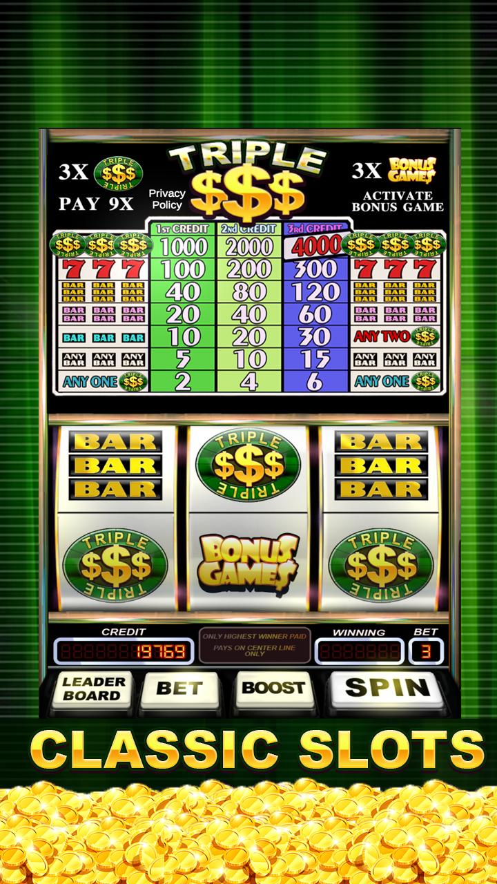 Triple Gold Dollars Slots Free 1.8 Screenshot 11