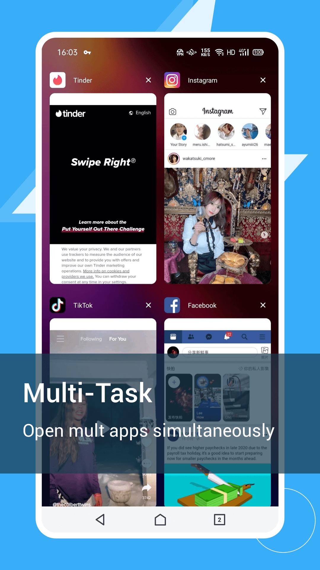 Messenger Lite, Tik Lite, Whats Lite App 1.0.04 Screenshot 3