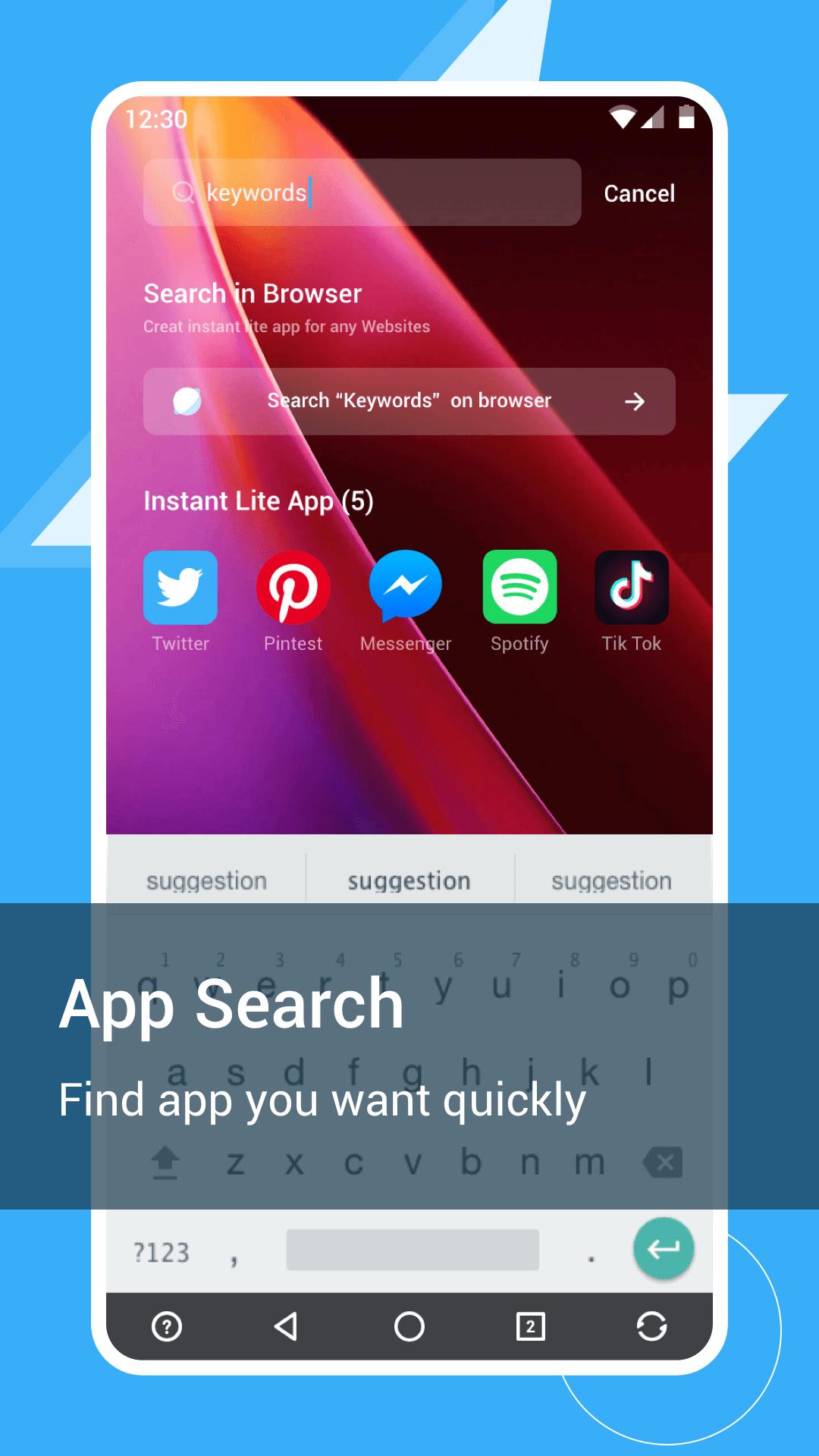 Messenger Lite, Tik Lite, Whats Lite App 1.0.04 Screenshot 4