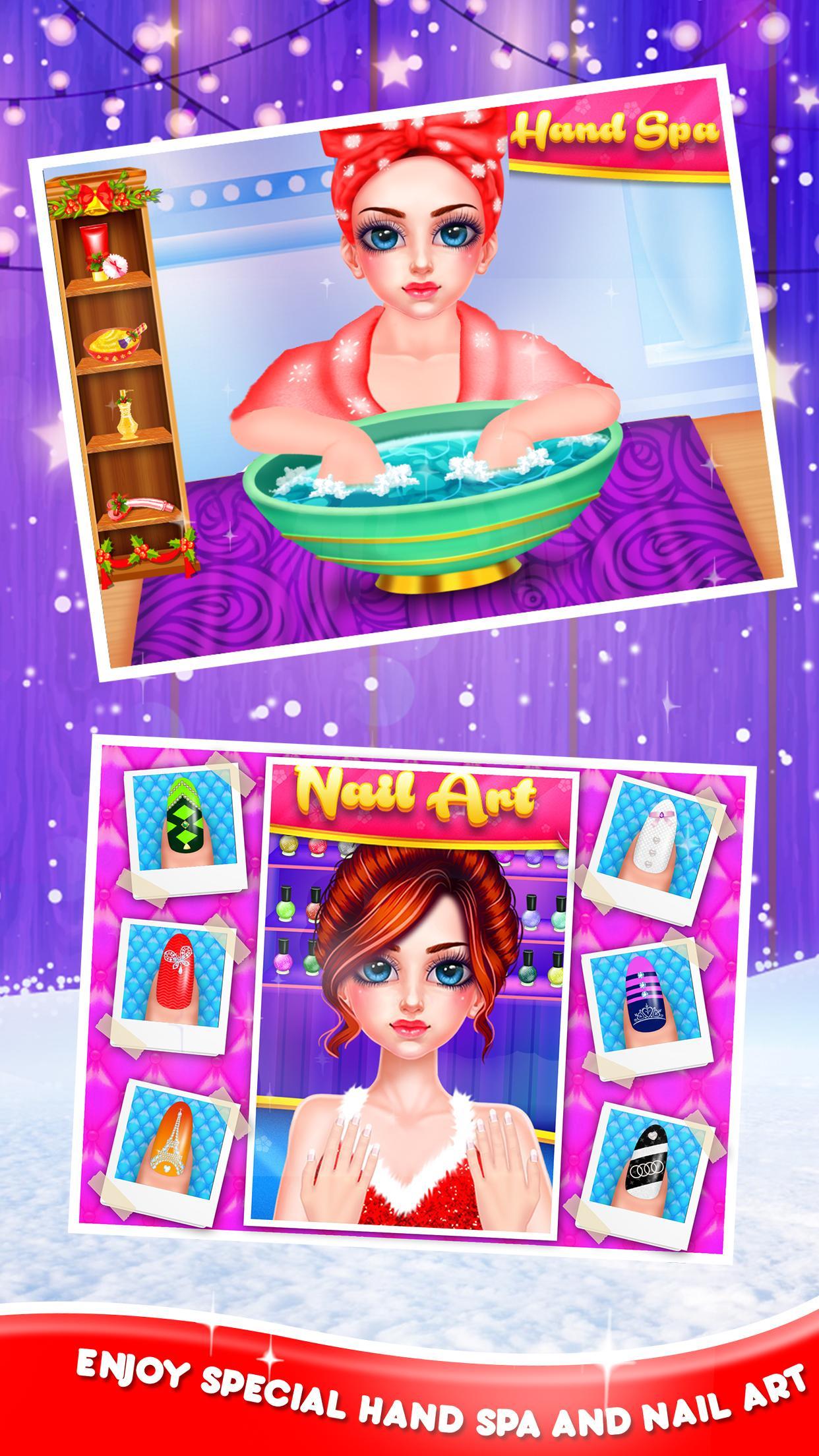 Christmas Night Celebration Girl Spa & Decor Game 2.2 Screenshot 2