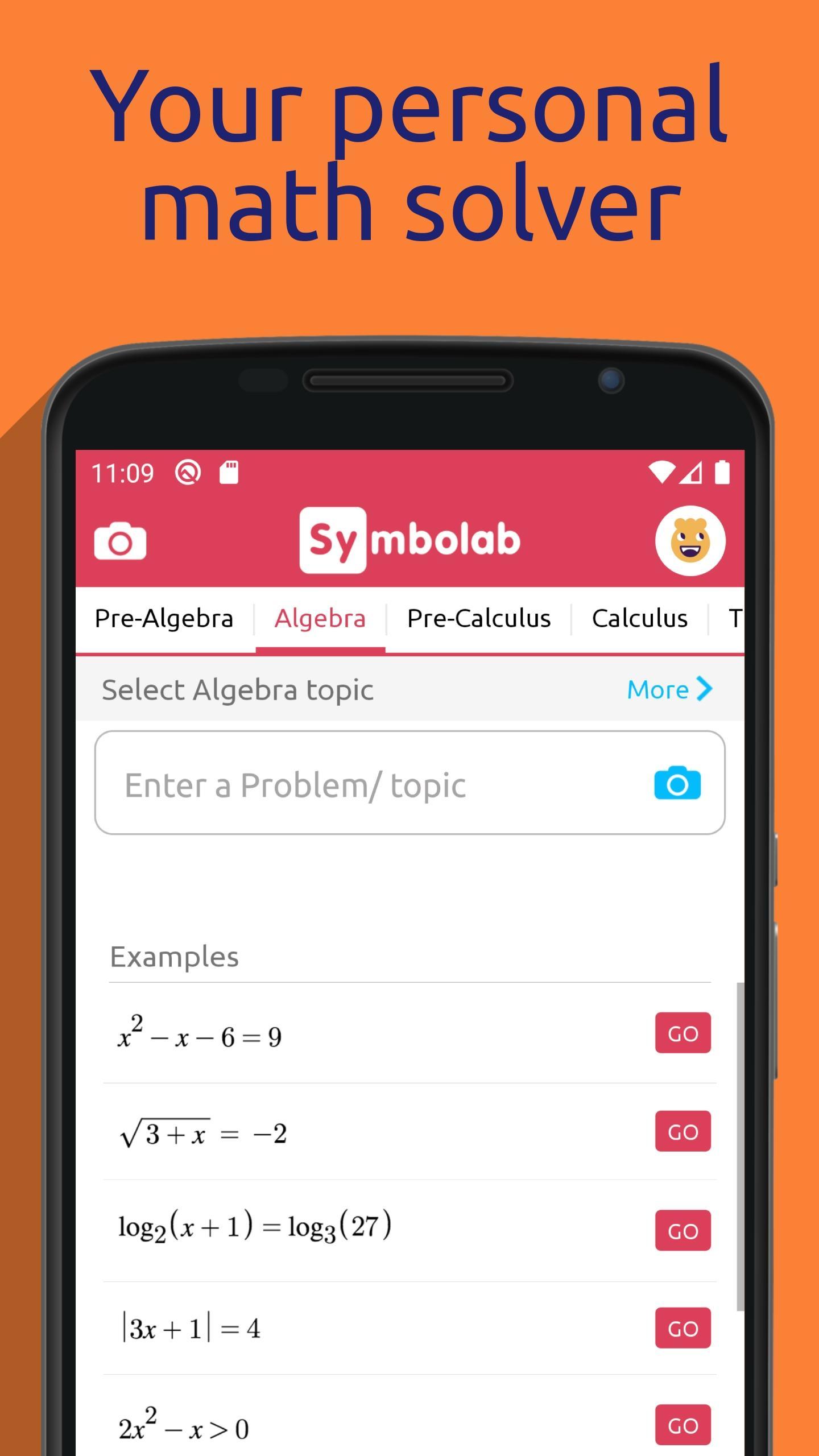 Symbolab Math solver 8.5.1 Screenshot 1