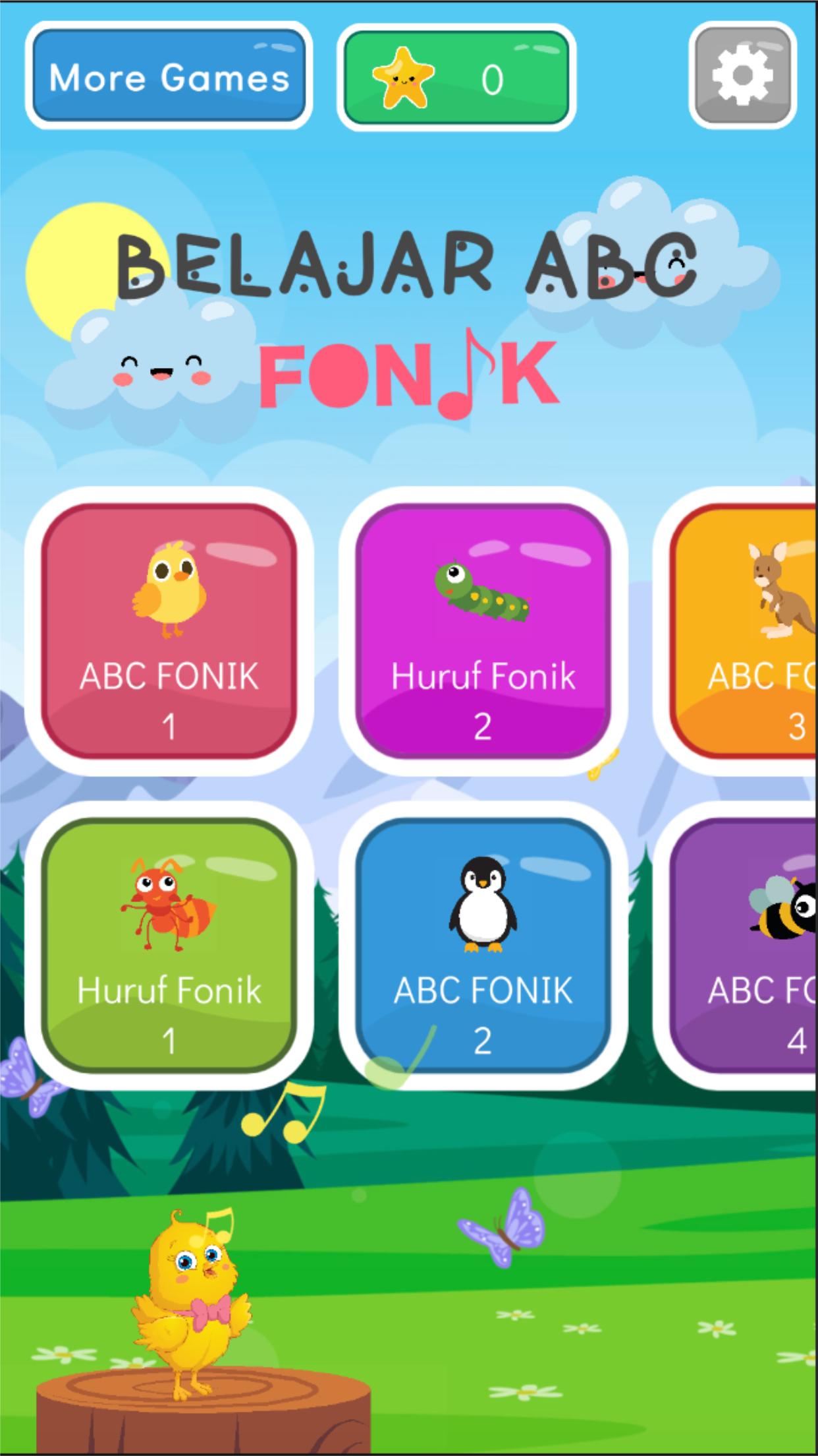 Belajar ABC Fonik Suara (B. Malaysia) 1.3 Screenshot 1