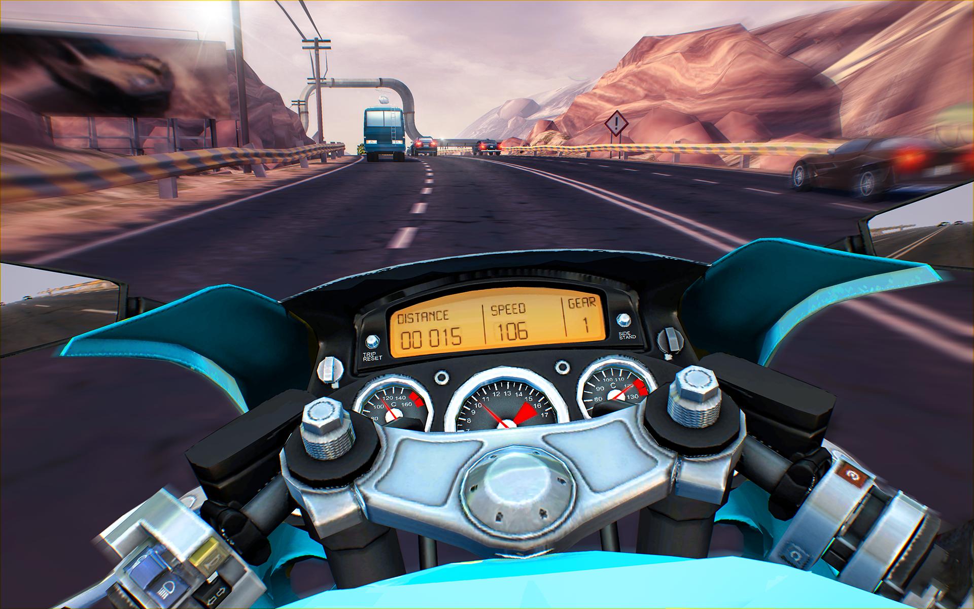 Moto Rider USA Highway Traffic 1.0.1 Screenshot 5