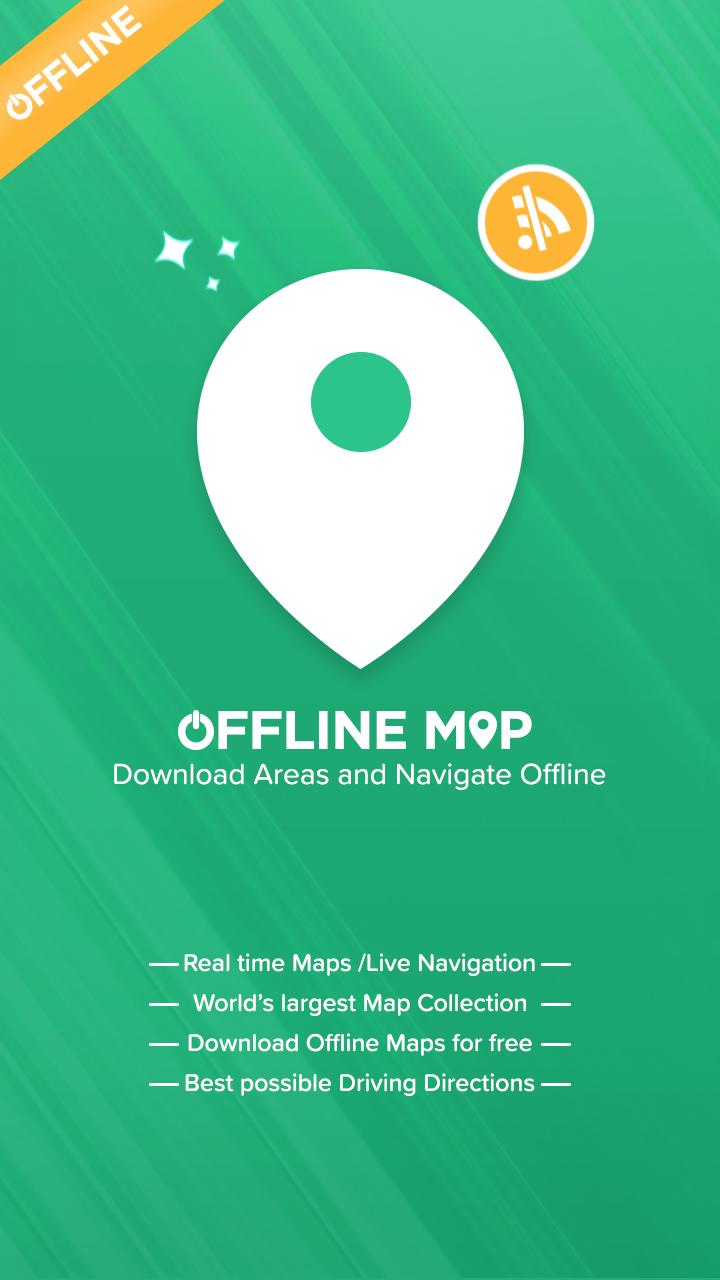 Offline Maps – GPS Navigation, Maps and Directions 1.3 Screenshot 1