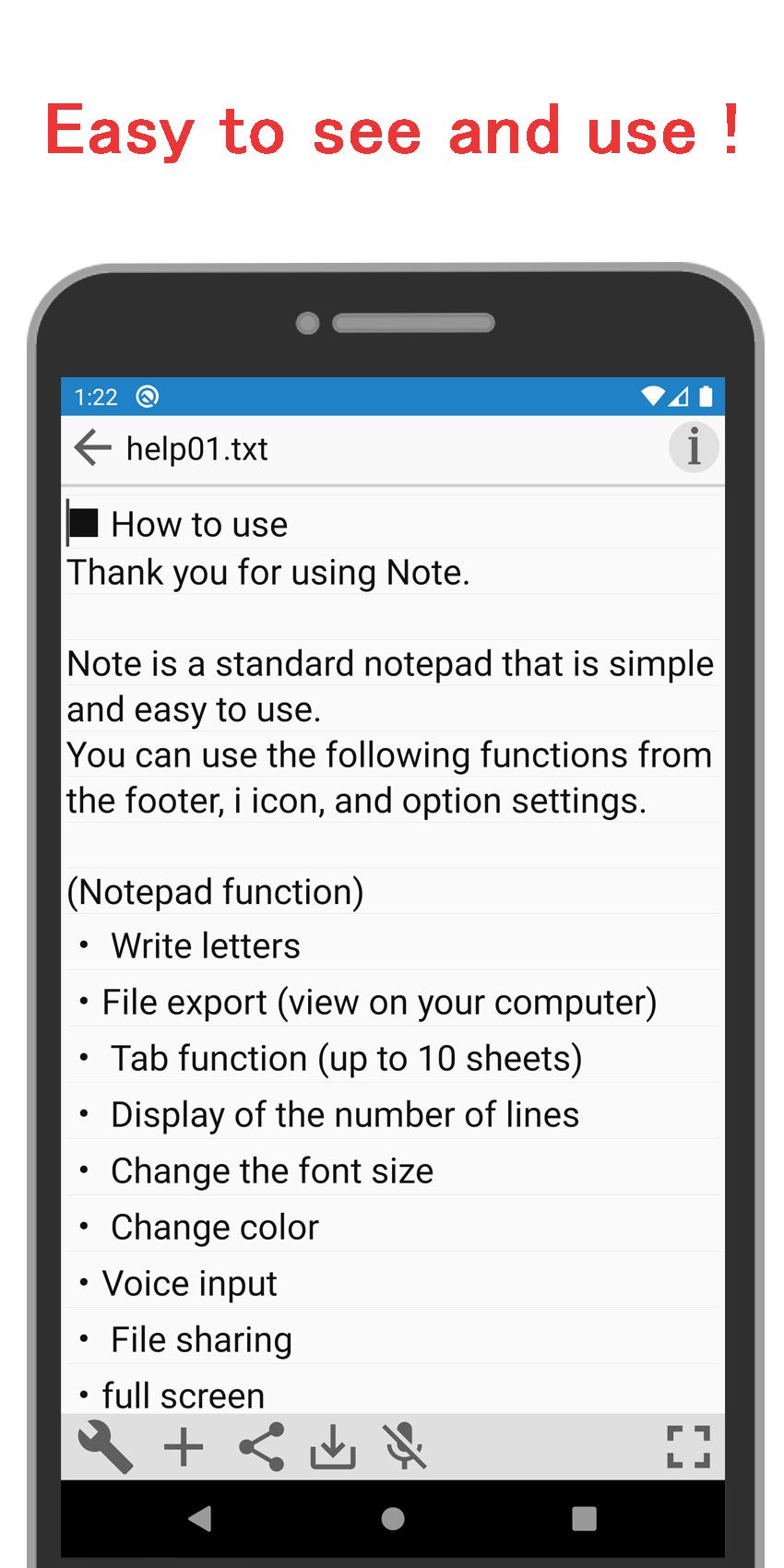 "Note - standard" It's a standard note ! 1.60 Screenshot 10
