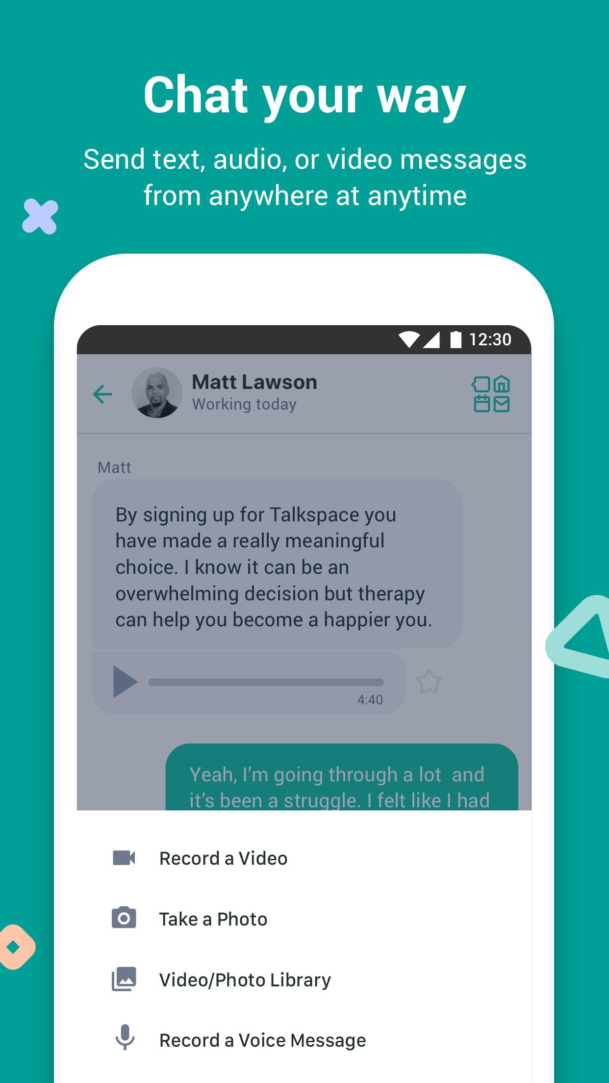 Talkspace Counseling & Therapy 3.30.95 Screenshot 3