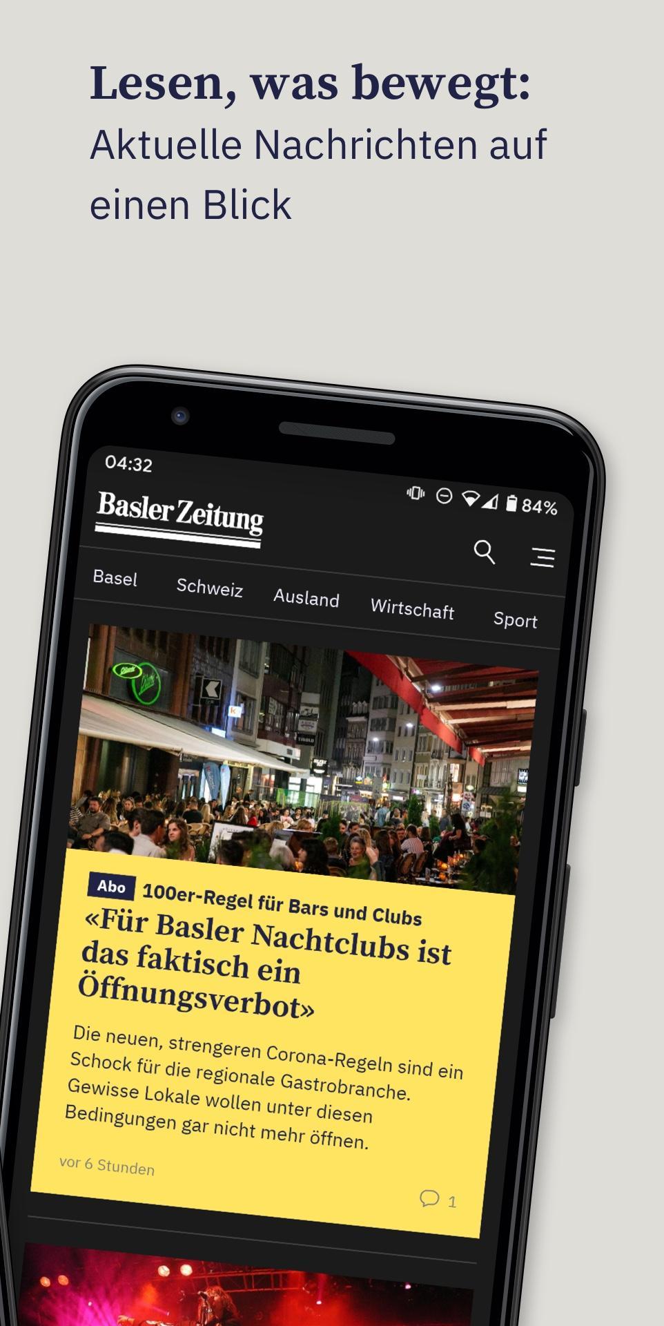 Basler Zeitung Nachrichten aus Basel 9.3 Screenshot 2