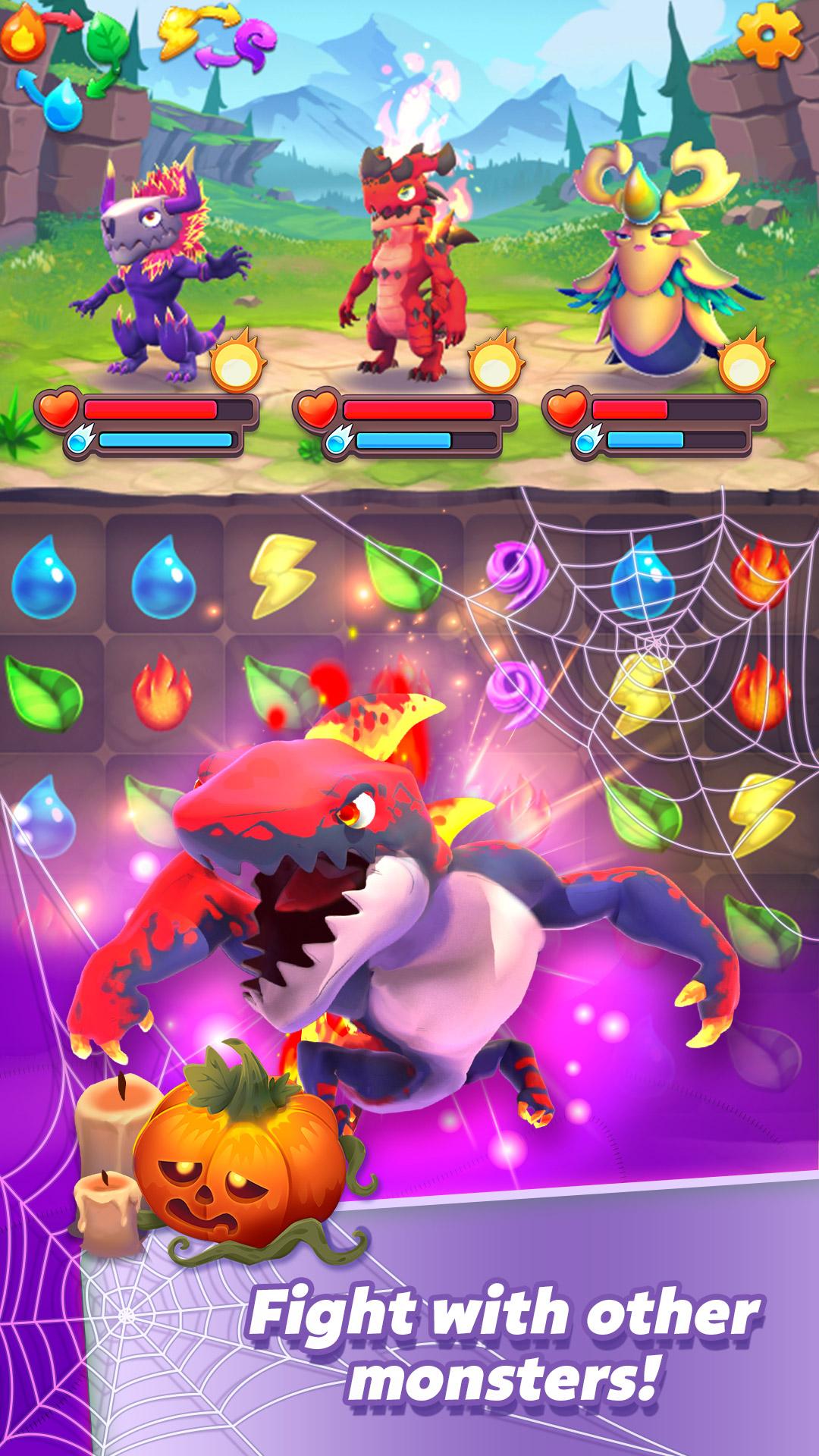 Monster Tales Multiplayer Match 3 RPG Puzzle Game 0.2.87 Screenshot 2